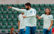 Diego Costa mách nước đồng đội cách sút tung lưới Real Madrid