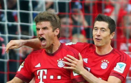 Giành danh hiệu đầu tiên trong mùa giải, Muller đưa Lewandowski lên 'tận mây xanh'