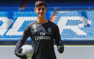Thibaut Courtois nhận số áo lạ ở Real Madrid