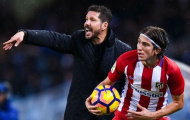 Simeone nói lời BẤT NGỜ với Filipe Luis trước tin đồn chuyển nhượng