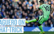 TỔNG HỢP: 12 hattrick của Aguero trong màu áo Man City