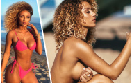 Đi nghỉ dưỡng, tình cũ của sao Man United vô tư tung ảnh nude dạy đời fan