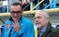 Chưa hết 'cay cú', chủ tịch Napoli tiếp tục công kích Maurizio Sarri