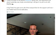 Xúc động với lời tri ân Karius gửi đến fan Liverpool