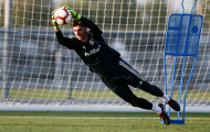 Courtois tập luyện cật lực, chờ Lopetegui trao cơ hội
