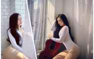 Trước trận đấu cuối của U23 Việt Nam, hotgirl 'ngủ gật' thả thính bằng... ảnh nóng