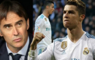 HLV Lopetegui mệt mỏi khi bị hỏi mãi về Ronaldo