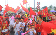Fan Hà thành nô nức chào đón U23 Việt Nam
