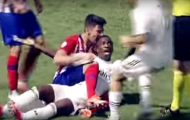 HÀI HƯỚC: Ngăn không được, đối thủ cắn vào đầu Vinicius Junior