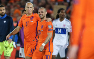 Siêu đội hình Wesley Sneijder từng sát cánh