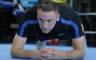 Được Man Utd để mắt, trung vệ Inter ra sức thể hiện trong phòng tập
