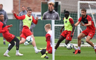 Một buổi tập đủ để thấy sự cạnh tranh ở Liverpool là kinh khủng thế nào