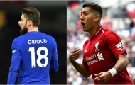 Roberto Firmino và Olivier Giroud định nghĩa lại vị trí tiền đạo