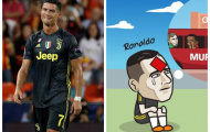 Cười ra nước mắt với loạt ảnh chế Ronaldo nhận thẻ đỏ