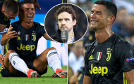 Owen Hargreaves nói điều phũ phàng về chiếc thẻ đỏ của Ronaldo