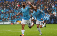 Tân binh tỏa sáng, Man City hủy diệt Cardiff với 5 bàn không gỡ