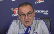 HLV Sarri 'tung hỏa mù' trước thềm đại chiến với Liverpool