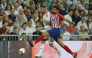 Ramos và Costa đối đầu nảy lửa, derby Madrid bất phân thắng bại