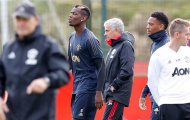 50 sắc thái của Mourinho và Pogba trong buổi tập mới nhất