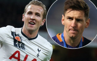 Harry Kane đặt mục tiêu vượt qua số bàn thắng của Messi