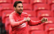 Messi phát tướng đáng kinh ngạc trong ngày đặt chân đến Wembley