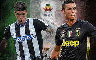 23h00 ngày 06/10, Udinese vs Juventus: Lời khẳng định của CR7