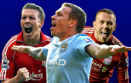 Top 5 ngôi sao từng khoác áo Man City và Liverpool: Bất ngờ với tượng đài Man United