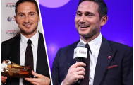 Lampard rạng rỡ nhận giải thưởng Huyền thoại bóng đá
