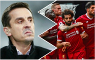 Sốc: Gary Neville làm điều khó tin trong phòng thay đồ Liverpool