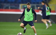 Jorginho thể hiện khả năng điêu luyện trên sân tập Italia