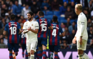 Highlights: Real Madrid 1-2 Levante (Vòng 9 La Liga)