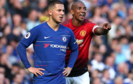 Gã khổng lồ Eden Hazard đã 'chết' trong tay Ashley Young