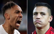 Aubameyang khiến Sanchez phải hổ thẹn vì thống kê không tưởng