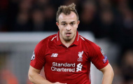 Lộ nguyên nhân khiến Shaqiri phải ngồi dự bị trong màn hủy diệt Cardiff