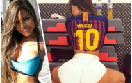 Barca thắng lớn, người đẹp siêu vòng ba cởi đồ ăn mừng