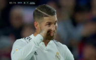 Fan Barca phấn khích vì biểu cảm của Ramos sau bàn thua thứ 4