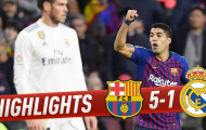 Highlights: Barcelona 5-1 Real Madrid (Vòng 10 giải VĐQG Tây Ban Nha)