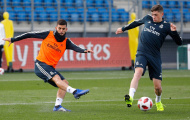 Không khí u ám bao trùm buổi tập của Real Madrid