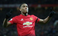 Vì một lí do, Martial kém hơn nhiều ngôi sao còn lại