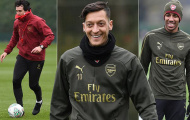 HLV Emery phô diễn kỹ thuật, Ozil và đồng đội trố mắt nhìn