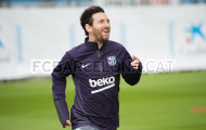 Khuôn mặt hớn hở của Messi khi bình phục sớm hơn dự kiến