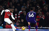 Lacazette cứa lòng hoàn hảo, Arsenal chia điểm kịch tính trước Liverpool