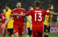 Lewandowski lập cú đúp, Bayern Munich bay cao ở Champions League