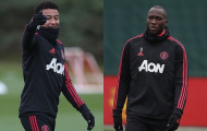 'Siêu chân gỗ' trở lại, buồn tiu nghỉu trên sân tập Man Utd