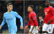 Quá thảm hại! Lukaku + Sanchez vẫn thua Foden phút bù giờ