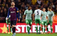 4 điều mà HLV Valverde cần làm sau thất bại tủi hổ của Barcelona trước Betis