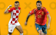 02h45 ngày 16/11, Croatia vs Tây Ban Nha: Tự định đoạt số phận