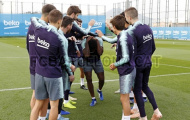 Dàn sao Barca lấy lại niềm vui nhờ sinh nhật đồng đội