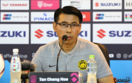 HLV Tan Cheng Hoe: 'Malaysia sẽ chơi phòng ngự phản công trước Việt Nam'