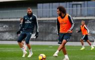 Không lên tuyển, Marcelo và Benzema 'vờn nhau' tại Madrid